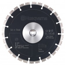 Husqvarna EL10CNB Professional Cut-N-Break Diamond Blade Set for Hard Concrete - 574836201
